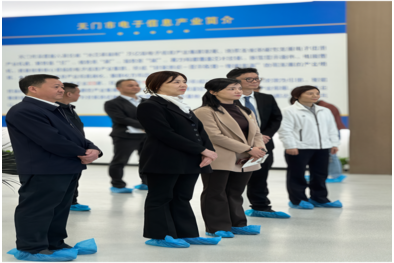 湖北省工商联调研组党蓁一行调研通格微